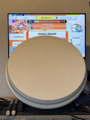 Drum on desk